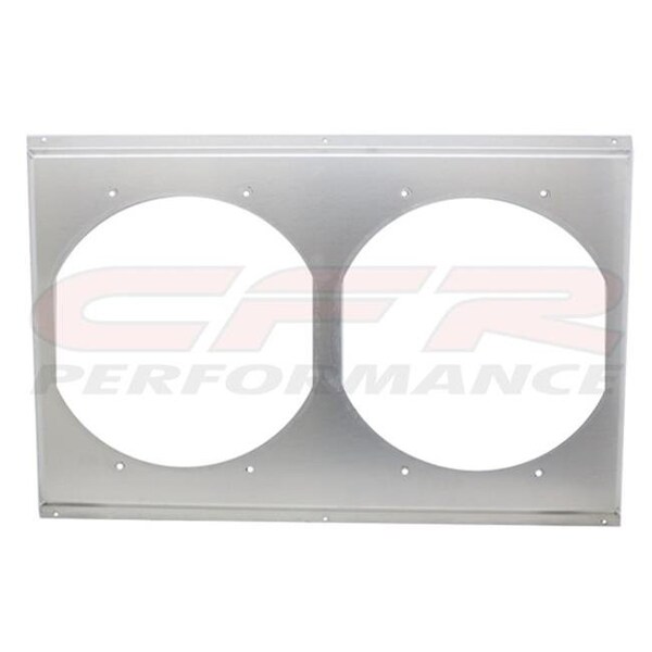 Cfr Performance CFR HZ-9842-C 1958-86 Chevy Small Block 350 Short Steel Valve Covers-Chrome with 350 Logo HZ-1009-34B - main